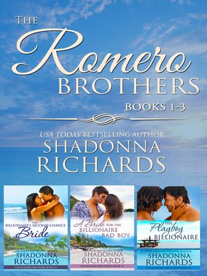 cover image of The Romero Brothers Boxed Set (Billionaire Romance)--Books 1-3